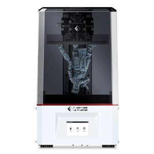 FLASHFORGE Impresora 3D Resina Foto8.9 Printer 3D con LCD 4K y nueva fuente de luz paralela, gran tamaño de impresión, 192 x 120 x 200 mm, impresión estable, fácil operación